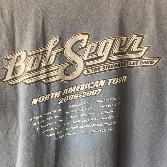 Bob Seger Concert t shirt - Picture 3 of 6